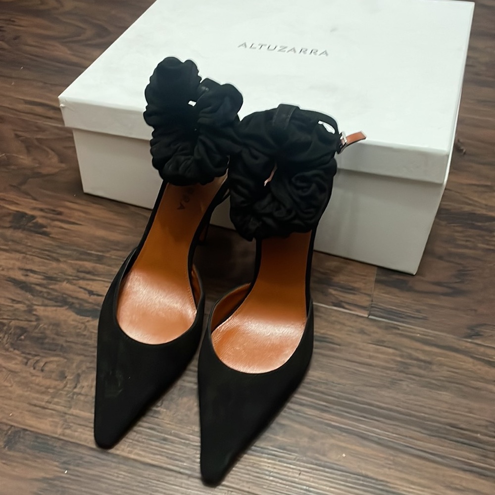 Altuzarra Suede Heel